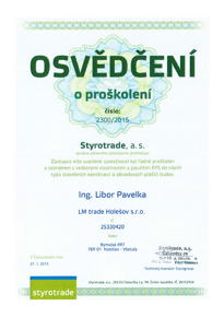 Styrotrade Pavelka 2015
